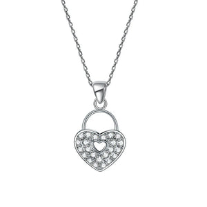 Love Heart Lock Necklace