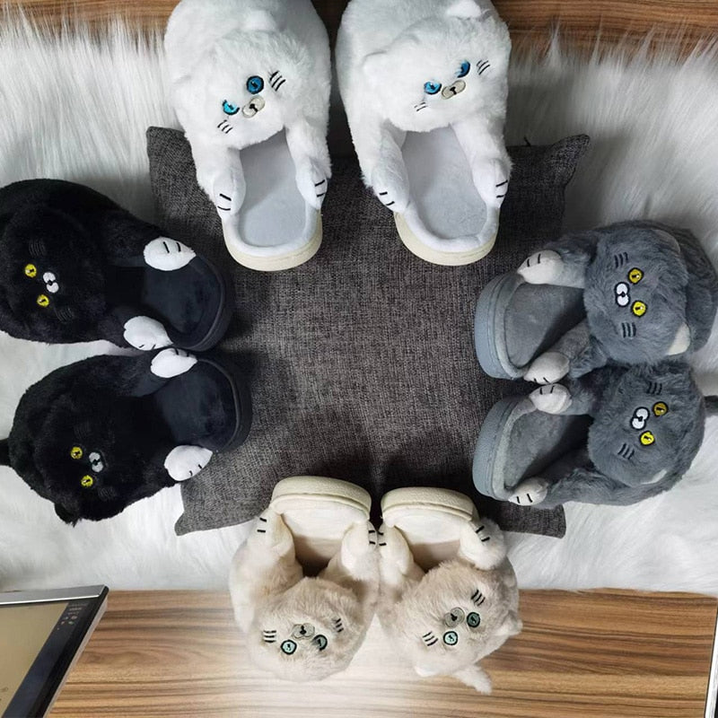 Hug Cat Slippers