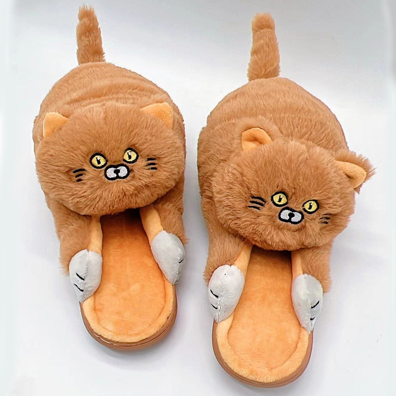 Hug Cat Slippers