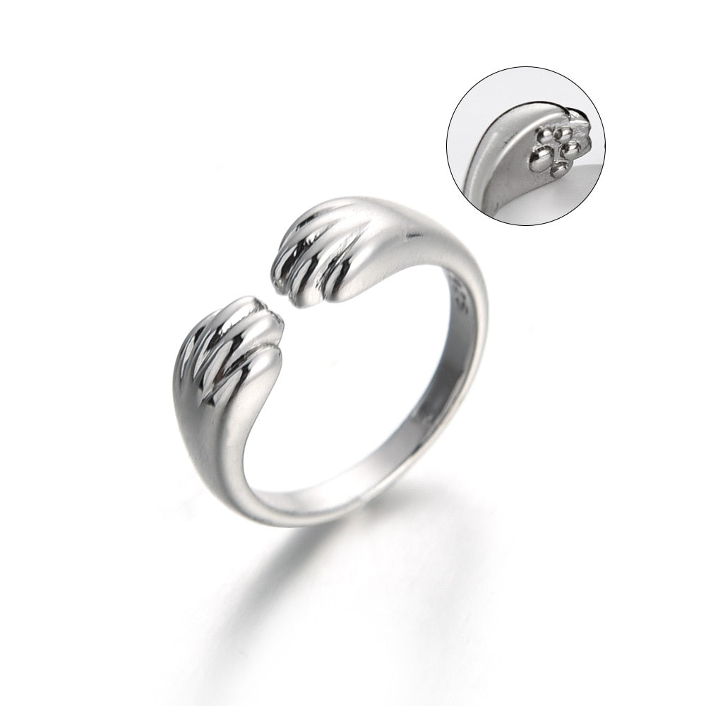 Cute Cat Paw Ring