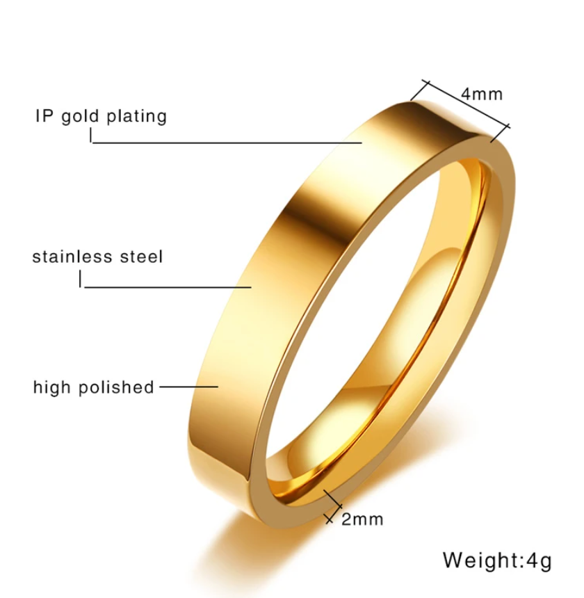 Customized Name Ring