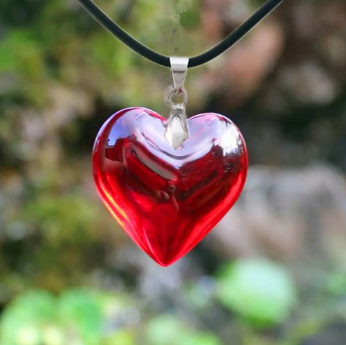 Red Heart Necklace