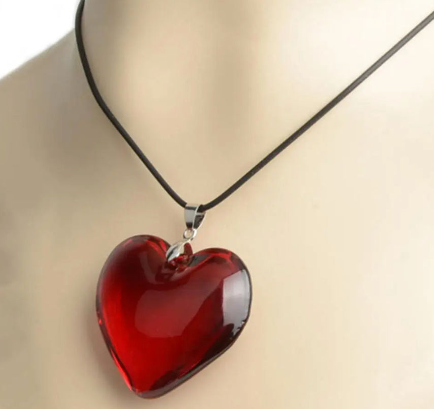 Red Heart Necklace