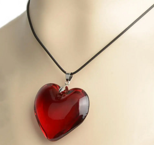 Red Heart Necklace