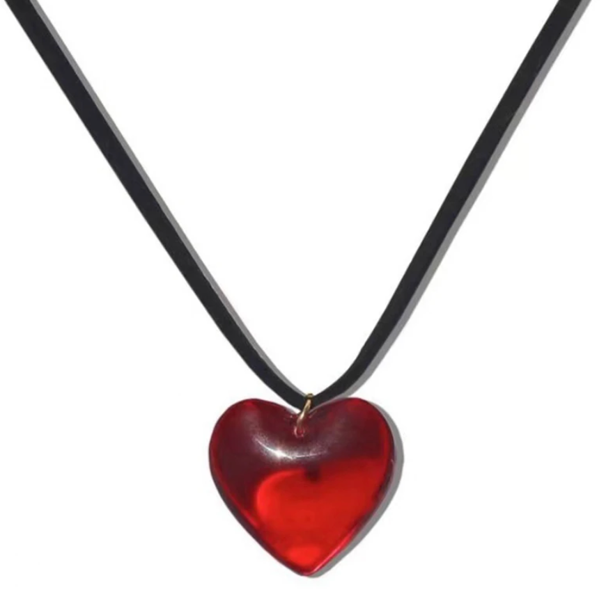 Red Heart Necklace