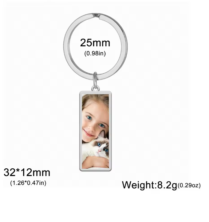 Personalized Photo Keychain