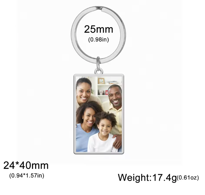 Personalized Photo Keychain