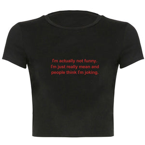 I'm Actually Not Funny T-Shirt