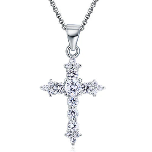 Diamond Cross Necklace
