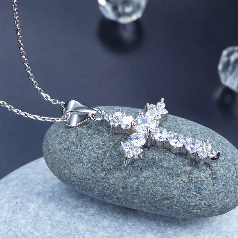 Diamond Cross Necklace