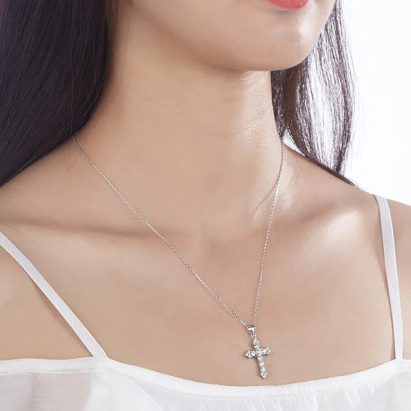 Diamond Cross Necklace
