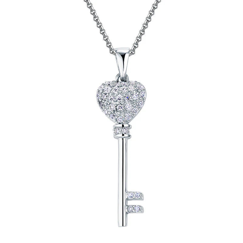 Love Key Pendant Necklace