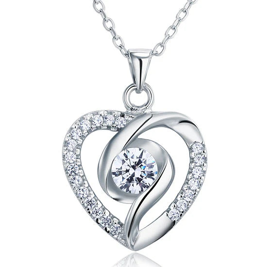Diamond Heart Necklace