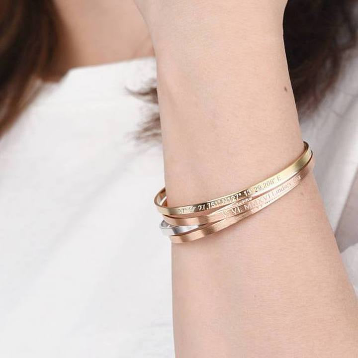 Personalized Cuff Bracelet