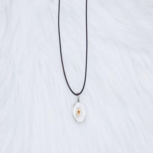 Pink Flower Necklace