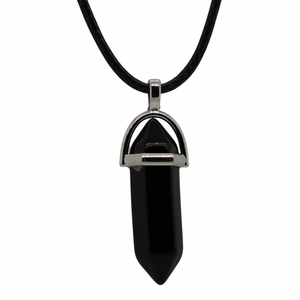 Black Quartz Necklace