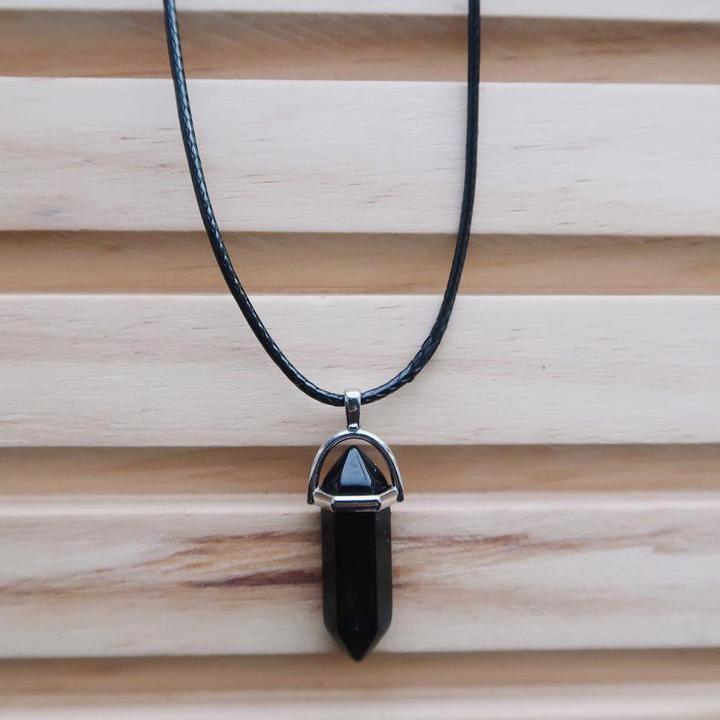Black Quartz Necklace