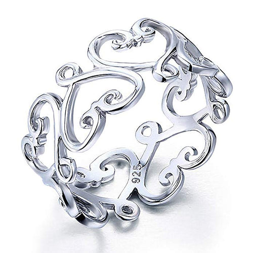 Hearts Intertwine Ring
