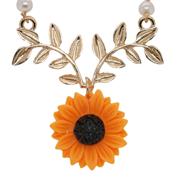 Sunflower Necklace