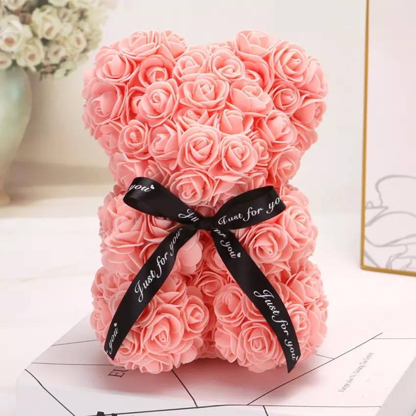 The Luxury Rose Teddy Bear