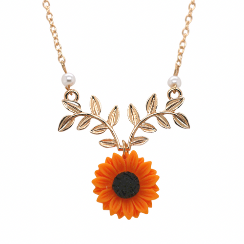 Sunflower Necklace