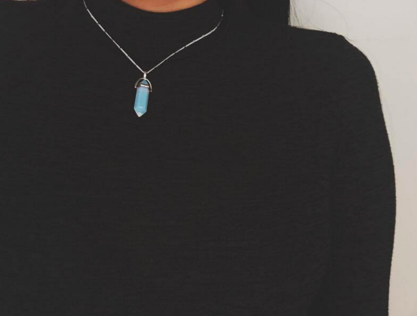 Opal Quartz Necklace