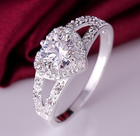 Love Heart Shaped Ring