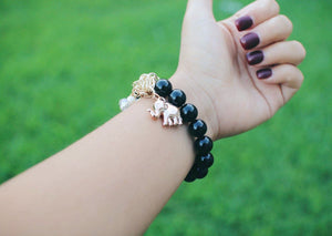 Elephant Charm Bracelet