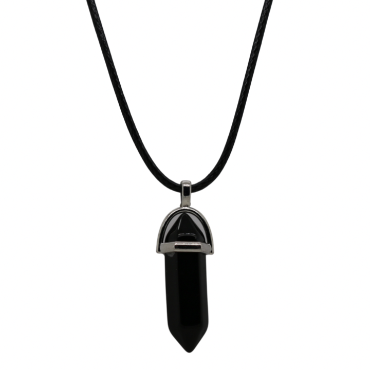 Black Quartz Necklace