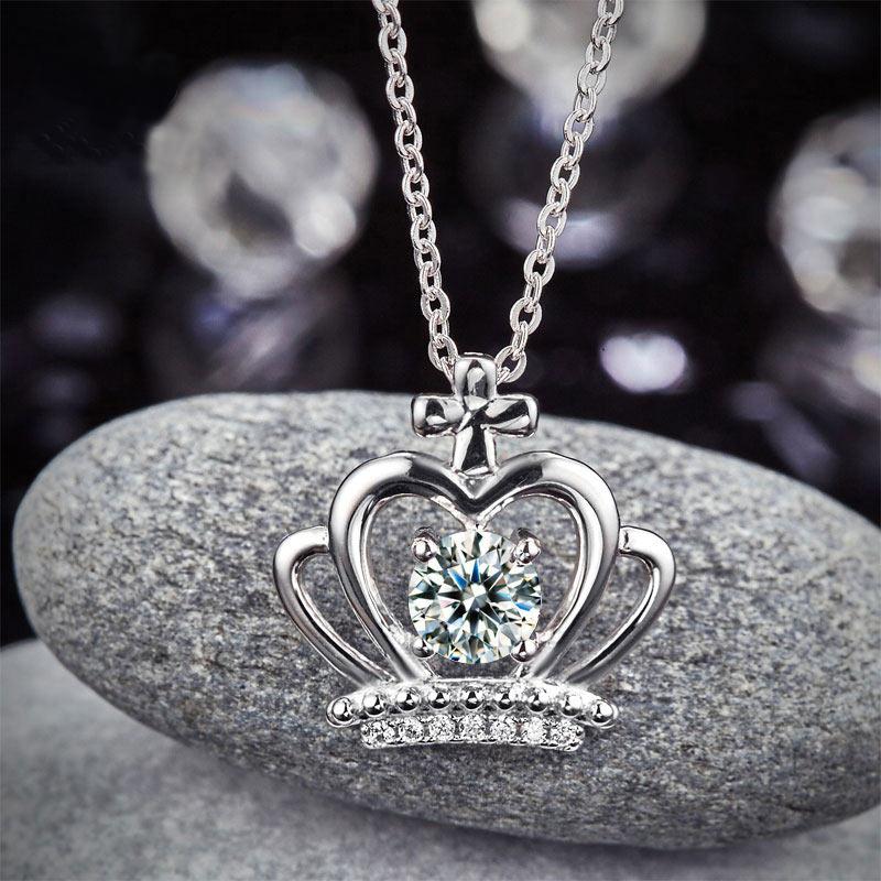 Silver Crown Pendant