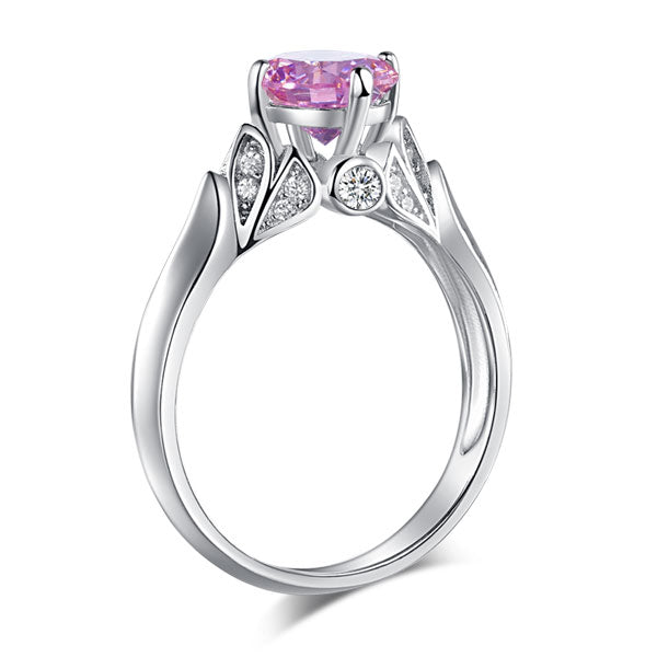 Pink Elegant Lovers Ring