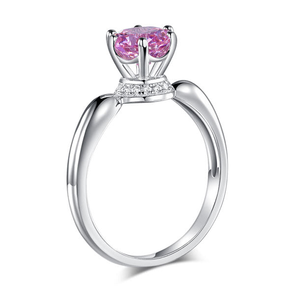 "Pink Sweet Promises" Engagement Ring