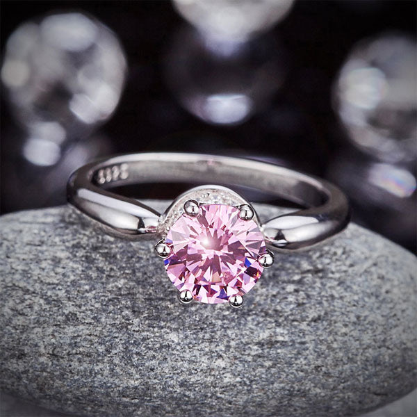 "Pink Sweet Promises" Engagement Ring
