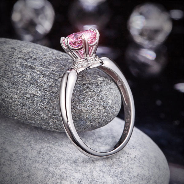 "Pink Sweet Promises" Engagement Ring