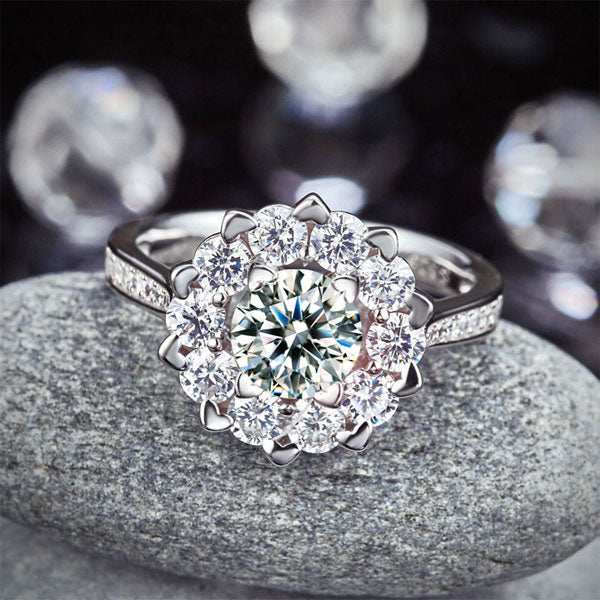 Snowflake Engagement Ring