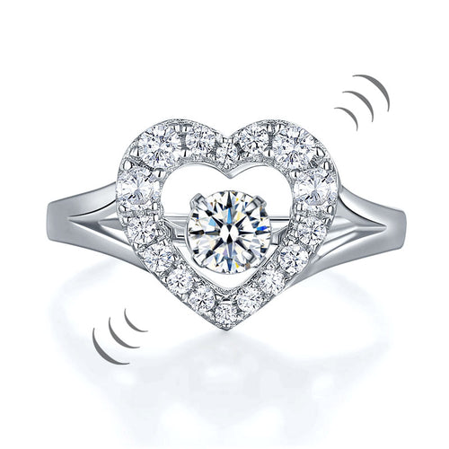 "I heart you" ring