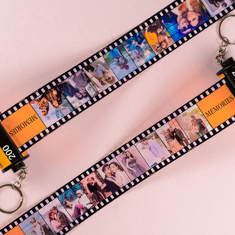 Personal Film Roll Keychain