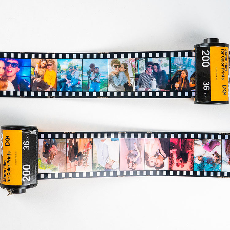 Personal Film Roll Keychain