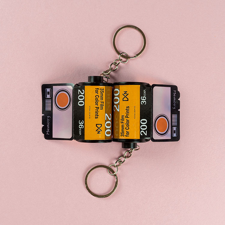 Personal Film Roll Keychain