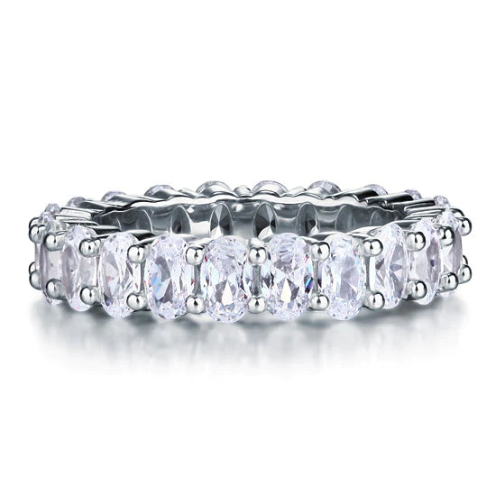 Stella Round Cut Eternity Engagement Ring