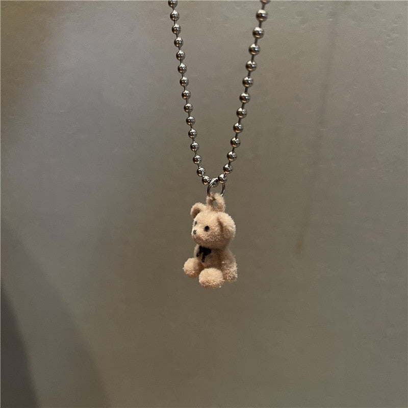 Teddy Bear Necklace