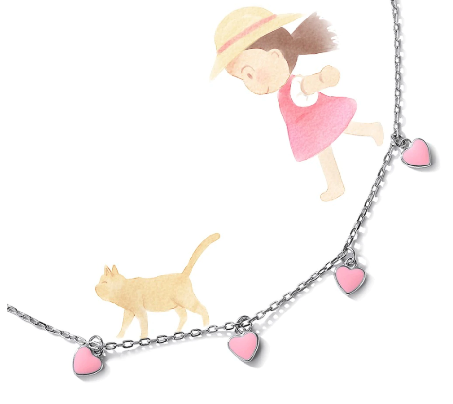 Love Hearts Anklet
