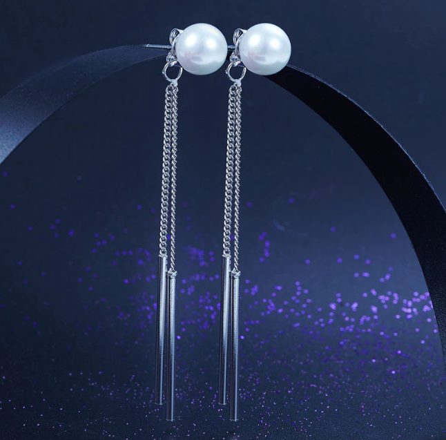 Classy Pearl Drop Earrings