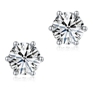 Classy Diamond Stud Earrings