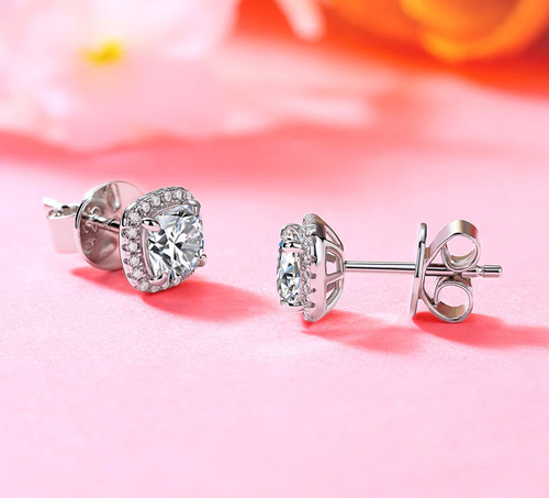 Dazzling Diamond Stud Earrings