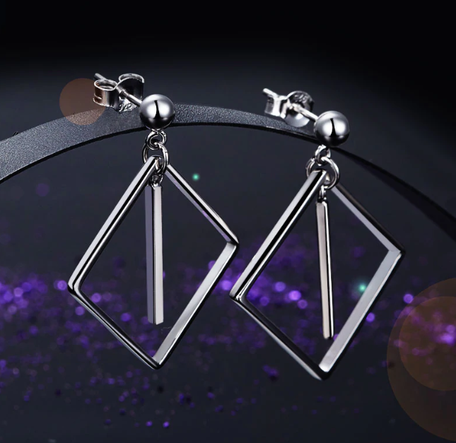 Dangle Square Classy Fashion Stylish Earrings