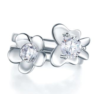 Fashionable Butterfly Flower Ring Set.