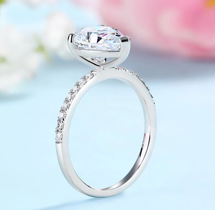 Pear Cut Diamond Ring Set