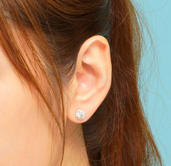 Dazzling Diamond Stud Earrings