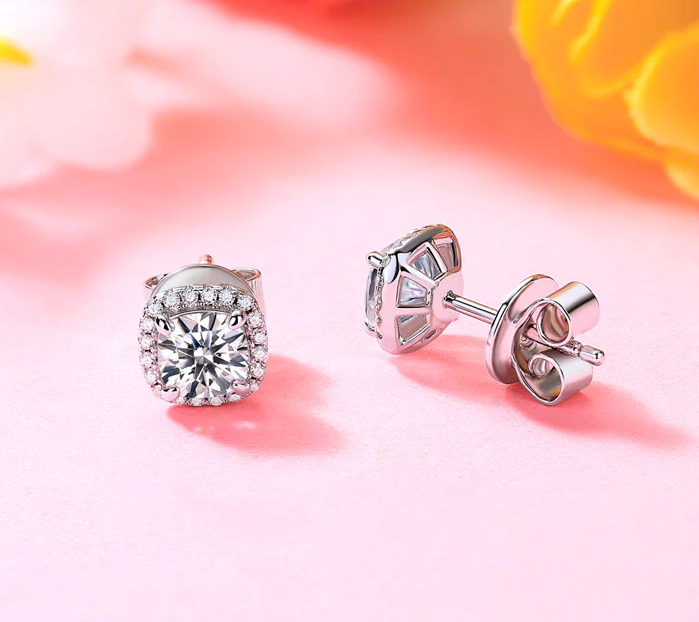 Dazzling Diamond Stud Earrings